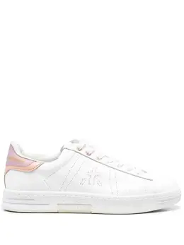 Premiata pink panelled low-top sneakers 19693217