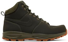 Кроссовки Nike Manoa Leather 'Sequoia Cargo Khaki', зеленый 454350 300 | green