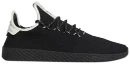 Кроссовки Adidas Pharrell Williams x Tennis Hu 'Black White', черный gz3927 | black