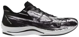 Кроссовки Mizuno Wave Rebellion Sonic 'White Black Paint Stroke', белый j1gc239201 | white