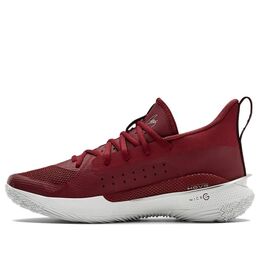 Кроссовки Under Armour Curry 7 Team 'Cardinal White', красный 3023838-607 | red