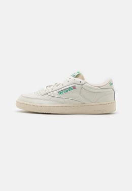 Кроссовки Reebok CLUB C 85 VINTAGE, цвет chalk/paperwhite/glen green re015o0ib-a13 | chalk/paperwhite/glen green