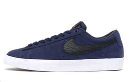 Кроссовки Nike Zoom Blazer Low Pro Gt Iso Sb 'Orange Label - Midnight Navy' cw7462-400
