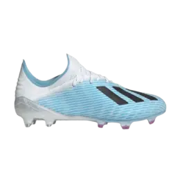 Adidas Кроссовки X 19.1 FG 'Bright Cyan Black', синий f35316 | bright cyan black