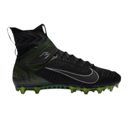 Nike Кроссовки Russell Wilson x Alpha Menace Elite 2 'Black Green', черный at3721 002 | black green