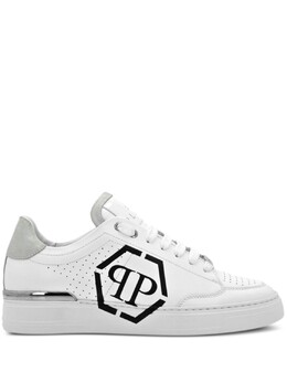 Philipp Plein кроссовки с логотипом Hexagon, белый fadsmsc3981ple005n | белый