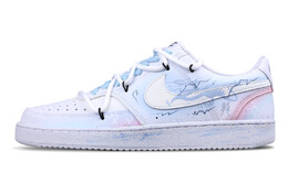 Кеды мужские, Обувь для скейтбординга Court Vision 1, мужские, низкие, синий Nike dh2987-101(team611-男款亢金龙) | light blue