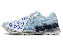 Кроссовки мужские Gel-Contend 4 с низким верхом, черные Asics t8d4q-119(team80-男月亮六便士蓝s-box) | blue/black