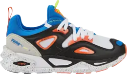 Кроссовки Puma TRC Blaze Jr Galaxy - Black Victoria Blue, черный 386002 02 | black