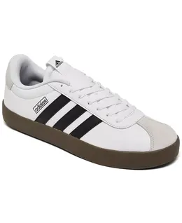 Мужские повседневные кроссовки VL Court 3.0 от Finish Line Adidas, мультиколор 19747971 | white, black, gray