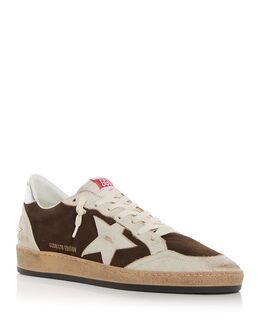 Унисекс кроссовки Ball Star Low Top Golden Goose, красный 5446376 | dark red