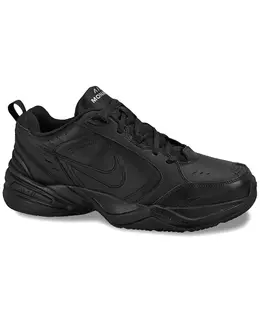 Мужские тренировочные кроссовки Air Monarch IV от Finish Line Nike, черный 17498915 | black, black