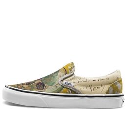 Кроссовки Vans x Vincent Van Gogh Slip-On 'Skull' VN0A38F7U48, желтый vn0a38f7u48 / vn0a38f7u481 | skull