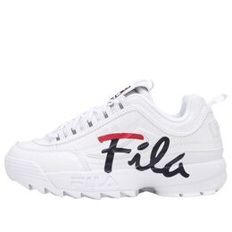 Кроссовки Fila Low-Top Side Logo Daddy Shoes 'White Black' 1fm00863d_121, черный