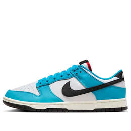Кроссовки dunk low next nature 'n7 dark turquoise' Nike, бирюзовый hj9088-488 | dark turquoise/black/white/sail/university red/varsity maize
