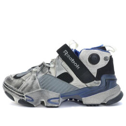 Кроссовки vetements x genetically modified pump 'dirty effect' sample Reebok, белый cn2704 | white