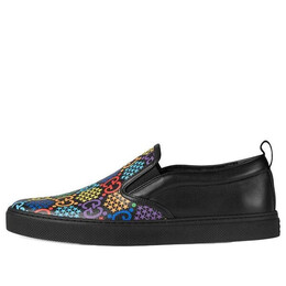 Кроссовки gg supreme slip-on 'psychedelic - black' Gucci, черный 610080-h2010-1101 | black