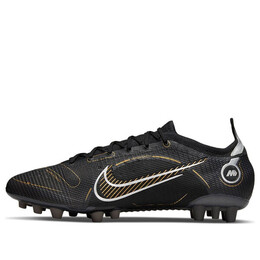 Кроссовки mercurial vapor 14 elite ag Nike, черный dj2833-007 | black/gold/white
