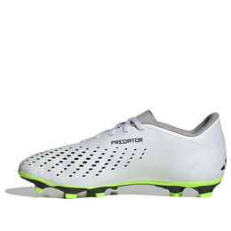 Кроссовки predator accuracy.4 fg 'crazyrush pack' Adidas, белый gz0013 | cloud white/core black/lucid lemon