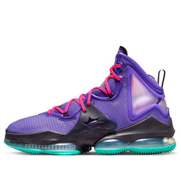 Кроссовки lebron 19 'dj bron' Nike, фиолетовый cz0203-500 | purple/black