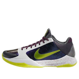 Кроссовки зум кобе 5 Nike, фиолетовый 386429-531 | purple/white/black