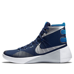Кроссовки hyperdunk 2015 tb Nike, синий 749645-405 | blue/white