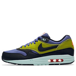 Кроссовки air max 1 essential Nike, желтый 537383-403 | yellow/purple