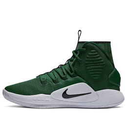 Кроссовки hyperdunk x tb Nike, белый ar0467-300 | white/green