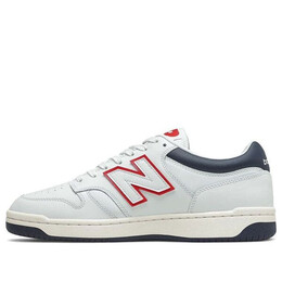 Кроссовки 480 'white navy' New Balance, белый bb480lwg | white/navy blue/red