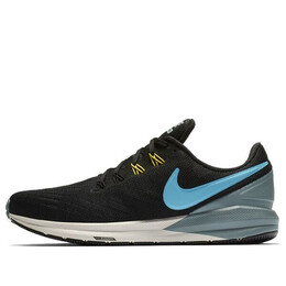 Кроссовки Air Zoom Structure 22 Nike, черный aa1636-005 | black/blue fury-aviator grey