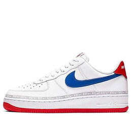 Кроссовки air force 1 низкие Nike, красный cd7339-100 | red/blue/white