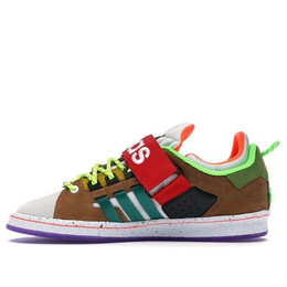 Кроссовки x alex nash кампус 80-х Adidas, красный fw7619 | red/brown/green/purple/white