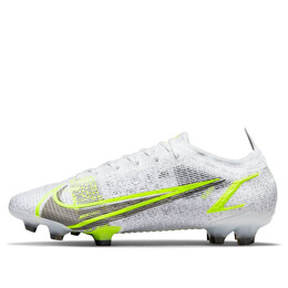 Кроссовки mercurial vapor 14 elite fg Nike, белый cq7635-107 | white/green