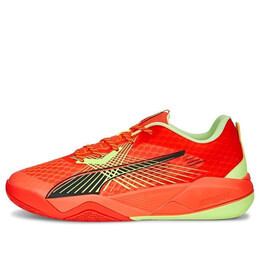 Кроссовки eliminate power nitro 2 racquet 'red blast fast yellow' Puma, красный 106879-04 | red