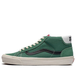 Кроссовки og mid skool 37 'green' Vans, черный vn0a4btrvyx | black/green