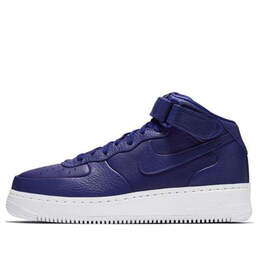 Кроссовки lab air force 1 mid 'concord' Nike, мультиколор 819677-402 | concord/concord-white