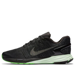 Кроссовки lunarglide 7 lb 'lunar midnight pack' Nike, мультиколор 826833-003 | blk/mtlc pwtr-anthrct-brly grn