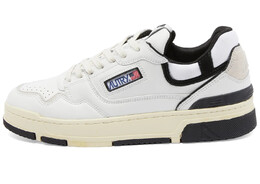 Кроссовки Autry CLC Low Leather Sneaker, белый/черный/кремовый rolmmm04 | white & black