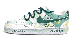 Мужские кроссовки для скейтбординга Nike Court Vision 1, Green dh2987-101(team61-熊的白日梦） | green