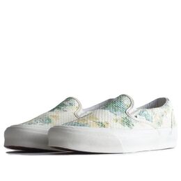 Кеды Vans OG Classic Slip-On LX x Kith 'Vintage Roses', кремовый vn0a32qndjr | cream