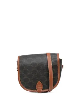 Céline Pre-Owned: Коричневая сумка через плечо 