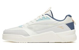 Кроссовки для скейтбординга Rubber Bullet мужские с низким верхом белые/серые/синие Anta 912328033-4