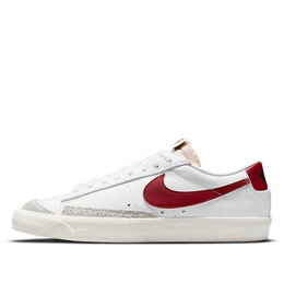 Кроссовки blazer low '77 vintage 'team red' Nike, белый da6364-102 | white/red