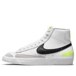 Кроссовки blazer mid 'just do it' Nike, белый dm2834-100 | white/black/green