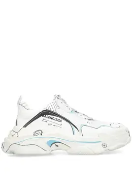 Balenciaga Triple S sketch-print sneakers 19320216