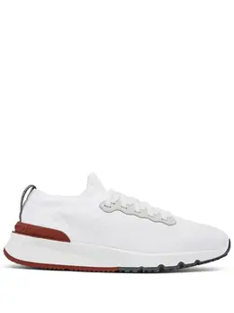 Трикотажные кроссовки Brunello Cucinelli, белый 22588922 | белый