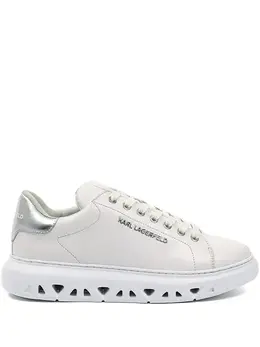 Кроссовки с металлическим каблуком Karl Lagerfeld, белый 31141369 | белый
