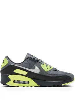 Кроссовки Air Max 90 «Smoke Grey/Light Lemon Twist» Nike, серый 28148336 | серый