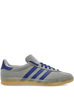 Замшевые кроссовки Gazelle Indoor Adidas, серый 30711506 | серый