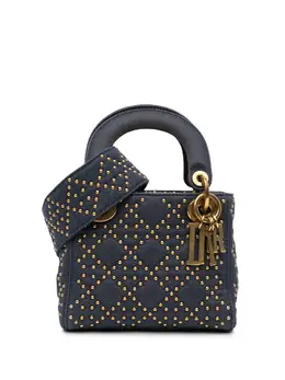 Christian Dior Pre-Owned: Голубая сумка 